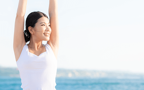 活性酸素消去により、体内の酸化ストレスを低減